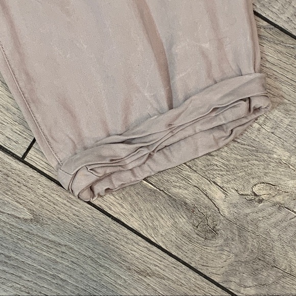 MAX Jeans Tan Gray "Soft Pant" Cropped Pants 10 / 30 - Picture 5 of 11